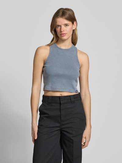Dickies Tanktop in Ripp-Optik Modell 'PLENTYWOOD' Blau 4