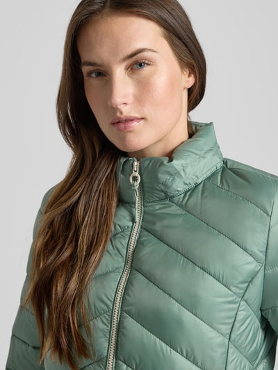 s.Oliver RED LABEL Regular Fit Steppjacke mit abnehmbarer Kapuze Khaki 3