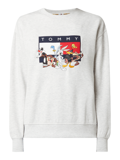 Tommy Jeans Sweatshirt Tommy Jeans x Looney Tunes Hellgrau Melange 2