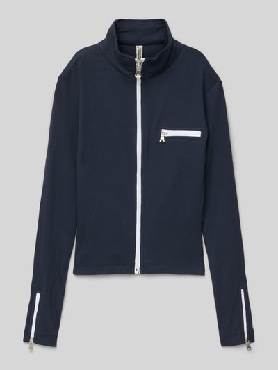 Blue Effect Sweatjacke mit Stehkragen Marine 1