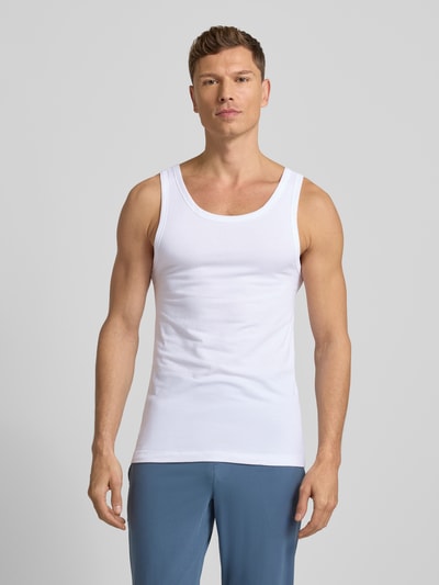 SCHIESSER Tanktop mit Rundhalsausschnitt im 2er-Pack Weiss 4