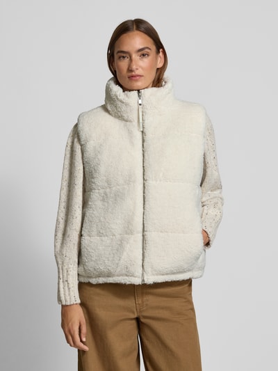 OPUS Bodywarmer met opstaande kraag, model 'Wendara' Offwhite - 6