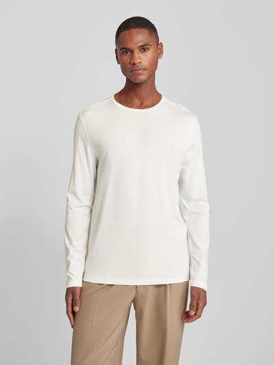 OLYMP Level Five Longsleeve mit Rundhalsausschnitt Offwhite 4