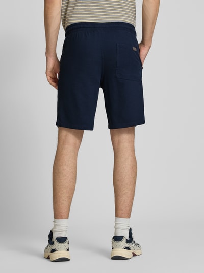 JACK & JONES Szorty z fakturowanym wzorem model 'JAIDEN' Ciemnoniebieski 5