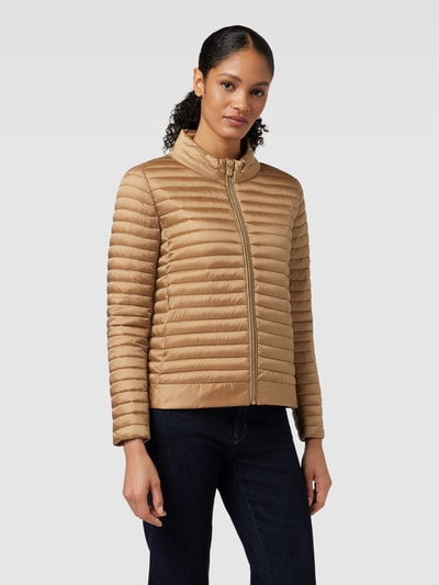 SAVE THE DUCK Steppjacke mit seitliche Reißverschlusstaschen Modell 'ALYSSA' Beige 4