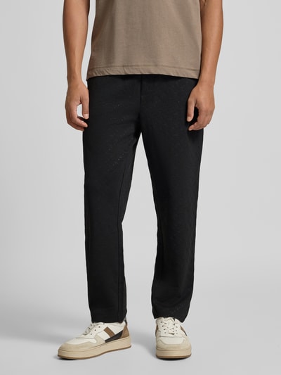 JOOP! Collection Sweatpants aus Viskose mit elastischem Bund und Tunnelzug Black 4