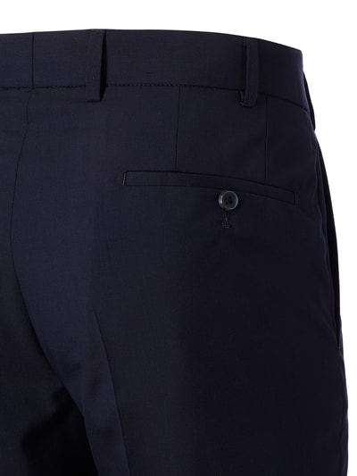 Hiltl Regular Fit Stoffhose aus Schurwolle Dunkelblau 2