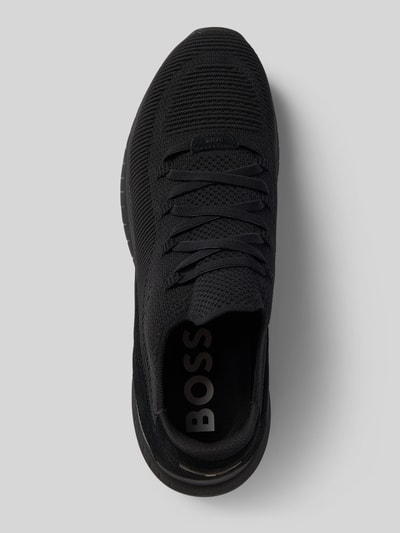 BOSS Sneaker mit Label-Stitching Black 3