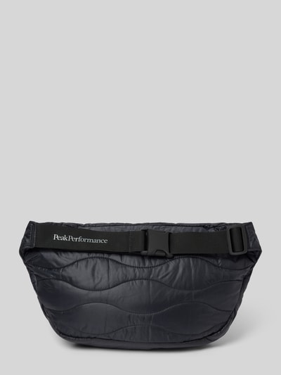 PEAK PERFORMANCE Bauchtasche mit Strukturmuster Modell 'Helium' Black 3