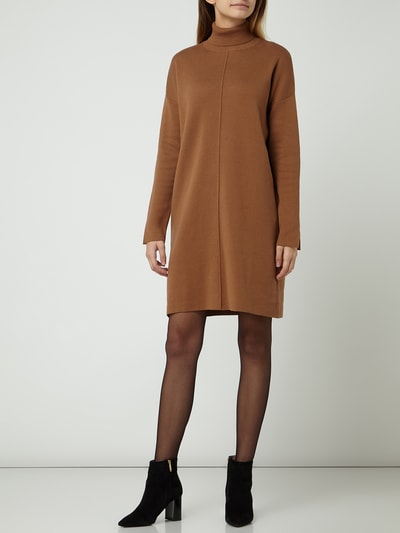 Armedangels Strickkleid aus Bio-Baumwolle Camel 1