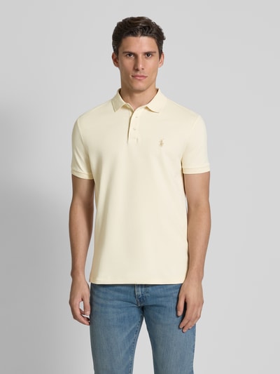 Polo Ralph Lauren Poloshirt mit Label-Stitching Beige 4