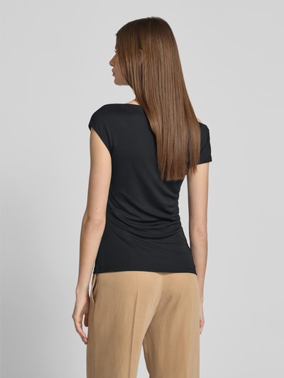 Lauren Ralph Lauren T-Shirt mit U-Boot-Ausschnitt Black 5