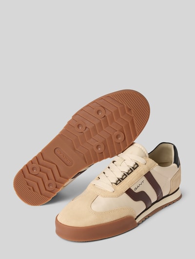 Gant Sneaker mit Label-Detail Modell 'Baylle' Sand 4