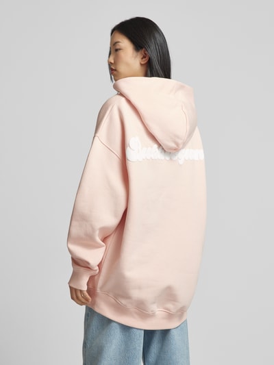 Karo Kauer Oversized hoodie met labelprint Roze - 5