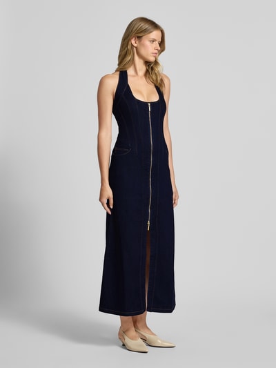 Bardot Freizeitkleid mit Neckholder Modell 'MARTEL' Blau 1