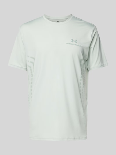 Under Armour T-shirt z nadrukiem z logo Miętowy 2