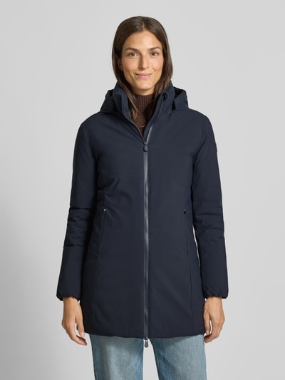 SAVE THE DUCK Parka mit gefüttertem Stehkragen Modell 'Rachel' Dunkelblau 4