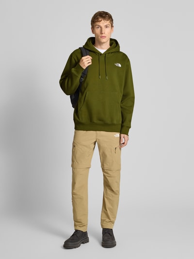 The North Face Bluza z kapturem z wyhaftowanym logo Oliwkowy 1