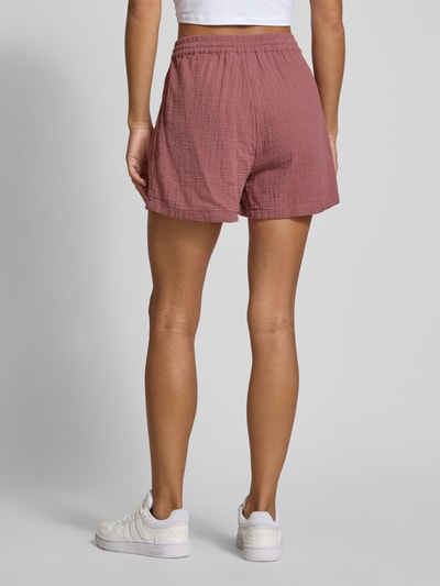 Only Regular Fit Shorts aus reiner Baumwolle Mauve 5