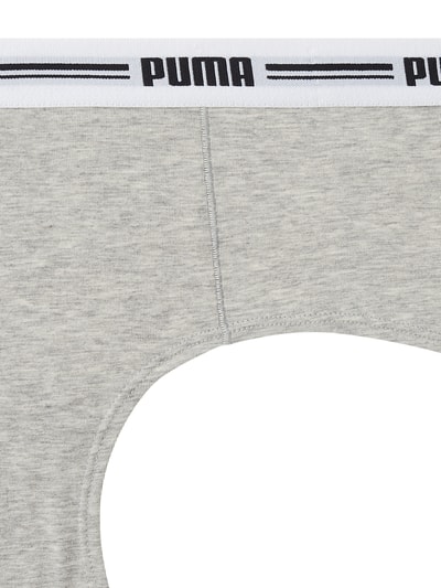 Puma Panty met stretch, set van 2 stuks Middengrijs gemêleerd - 2