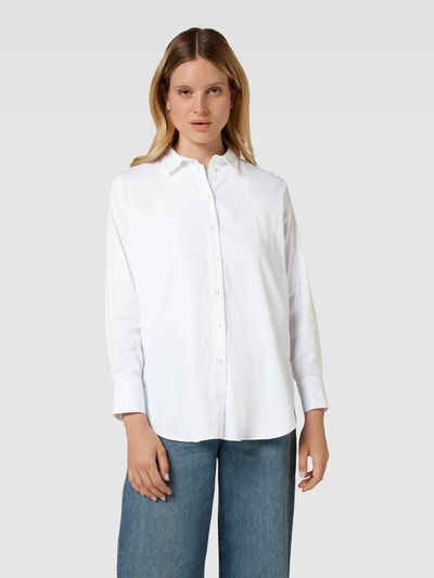 Smith and Soul Overhemdblouse met kentkraag en knoopsluiting Wit - 4