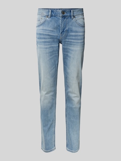 PME Legend Regular fit jeans met riemlussen, model 'Nightflight' Jeansblauw - 2