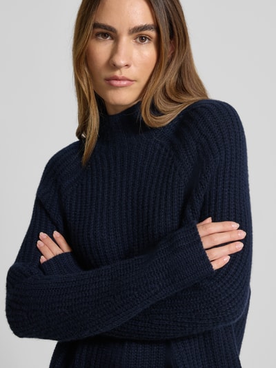 Hemisphere Gebreide pullover van puur kasjmier  Marineblauw - 3