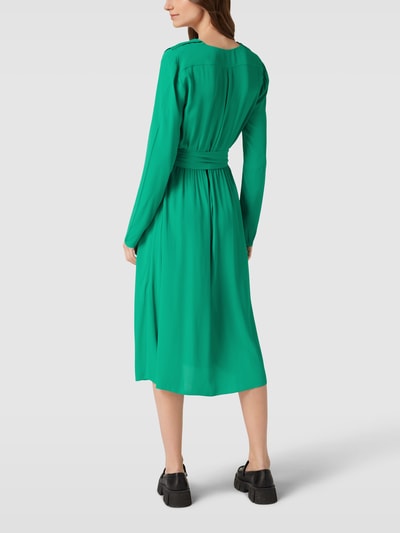 Omgekeerde liter De controle krijgen Patrizia Pepe Kleid mit V-Ausschnitt (grün) online kaufen