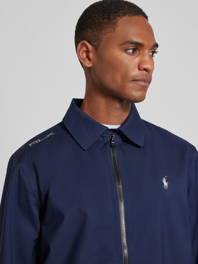 Polo Ralph Lauren Windbreaker met labelstitching Marineblauw - 3