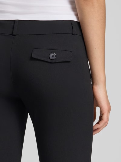 REVIEW Stoffhose mit Gesäßleistentasche Black 3