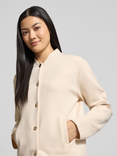 JOOP! Sweatjacke mit Stehkragen Modell 'Tobina' Beige 3