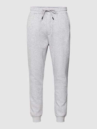 Jack & Jones Sweatpants met achterzak, model 'GORDON JJBRADLEY' Lichtgrijs gemêleerd - 2