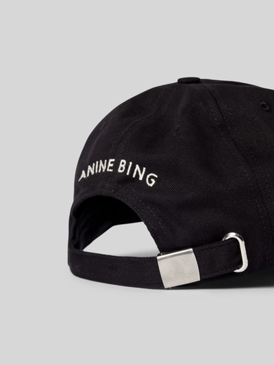 Anine Bing Basecap mit Label-Detail Black 4