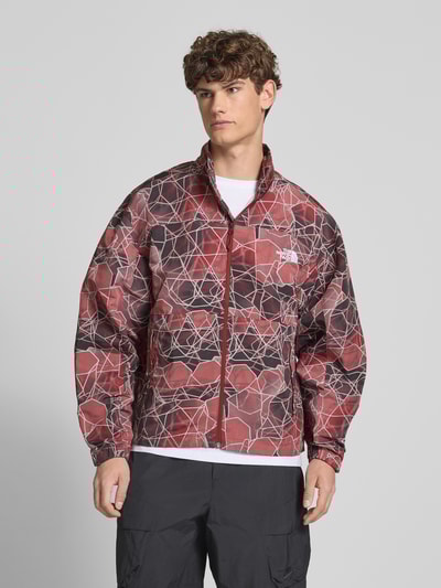 The North Face Windbreaker met labelstitching, model 'EASY WIND' Rood - 4