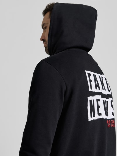 CARLO COLUCCI Hoodie mit Kapuze Black 3