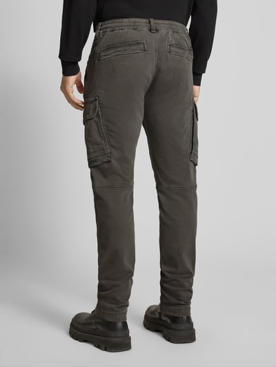 PME Legend Skinny Fit Cargohose mit Tunnelzug Modell 'Expedizor' Khaki 5