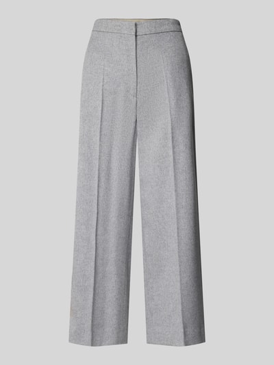 Max Mara Studio Culotte mit Bügelfalten Modell 'BURANO' Hellgrau 2