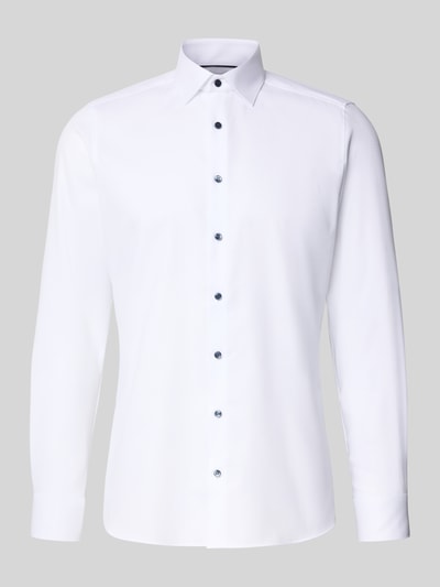 OLYMP Level Five Slim fit zakelijk overhemd met kentkraag Wit - 2