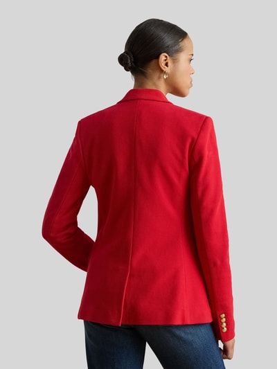 Lauren Ralph Lauren Marynarka w kroju slim fit z mieszanki bawełny Czerwony 5