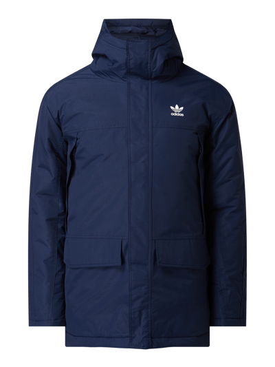 adidas Originals Parka met logodetails Donkerblauw - 2