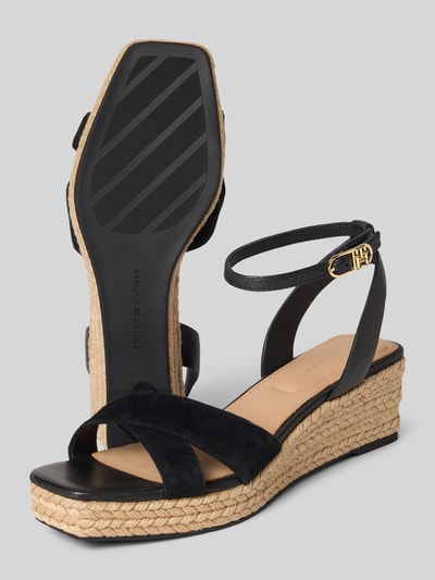 Tommy Hilfiger Espadrilles mit Keilabsatz Black 4