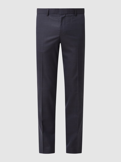 Tiger Of Sweden Slim Fit Anzughose mit Glencheck Modell 'Tord' Marine 2