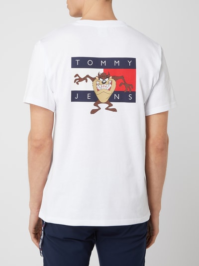 Tommy Jeans T-shirt van Tommy Jeans x Looney Tunes Wit - 5