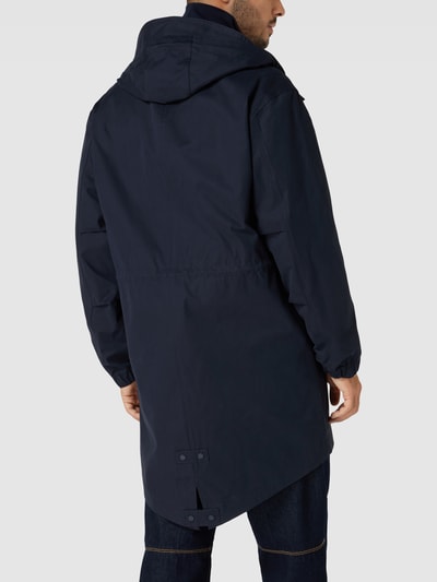 Marc O'Polo Denim Parka met labelpatch Marineblauw - 5