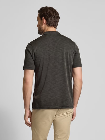 RAGMAN Poloshirt mit Label-Stitching Anthrazit 5