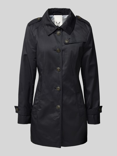 Fuchs Schmitt Trenchcoat mit Leistentaschen Marine 1