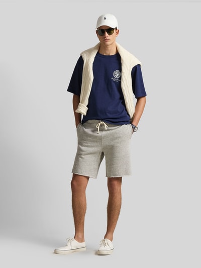 Polo Ralph Lauren T-shirt o kroju regular fit z czystej bawełny Granatowy 1