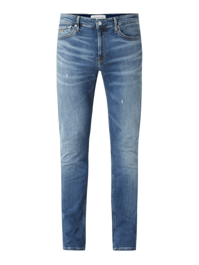 Calvin Klein Jeans Slim Fit Jeans mit Stretch-Anteil Modell 'CKJ 026' Jeansblau 2