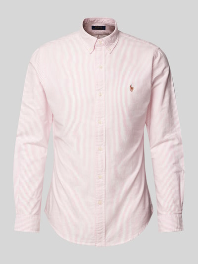 Polo Ralph Lauren Regular fit vrijetijdsoverhemd met logostitching Rosé - 1