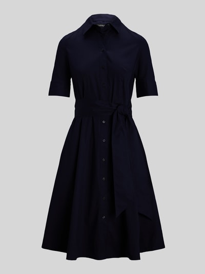 Lauren Ralph Lauren Körpernahes Hemdblusenkleid aus Baumwoll-Mix  Marine 2